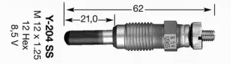 Свеча накаливания NGK 7629